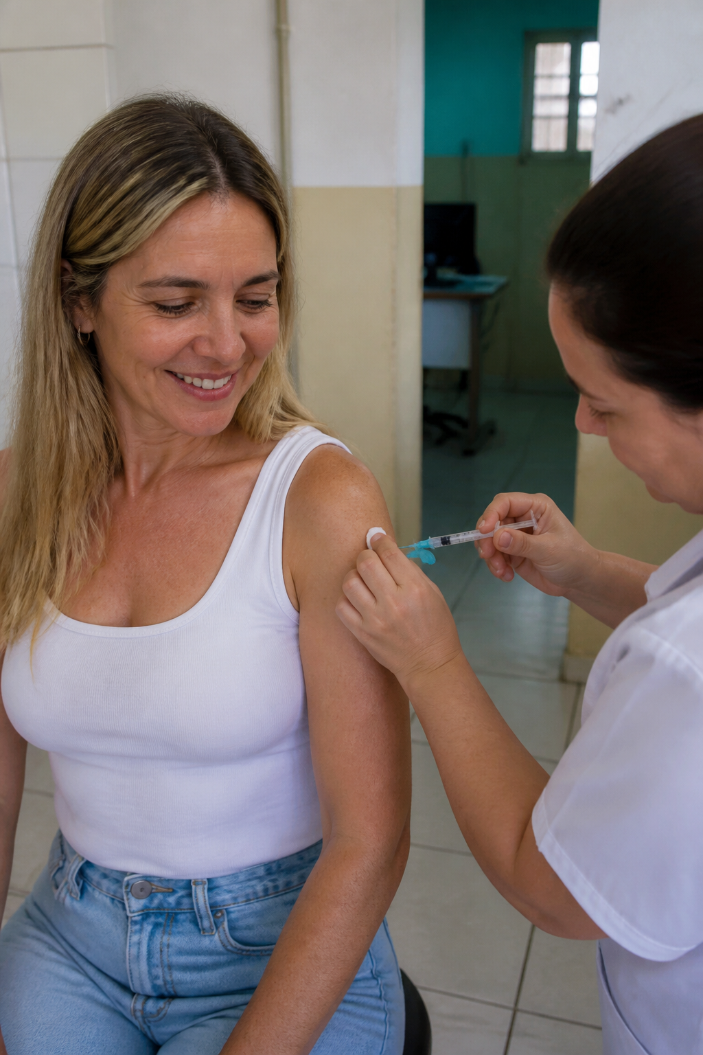 Vacina do HPV aplicada na Alergo Center